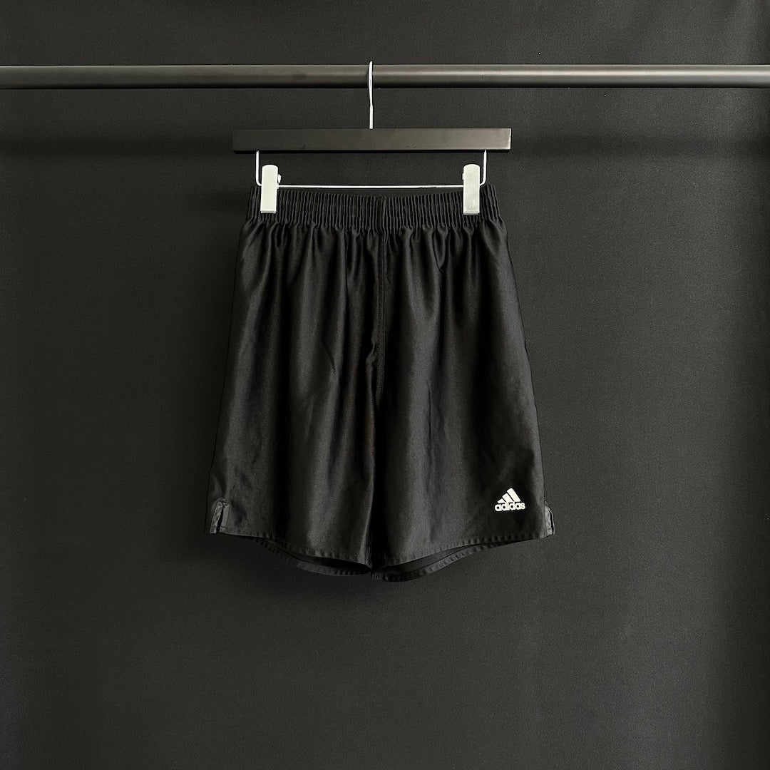 【adidas】スポーティブショートパンツ（ポケット無し）/ブラック/S/メンズ（スポーツ古着）